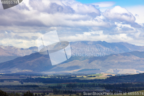 Image of Landscape scenery in south New Zealand