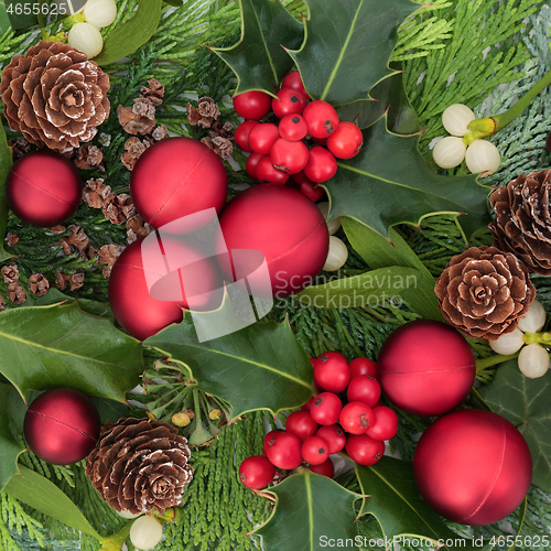 Image of Festive Composition for the Christmas Season