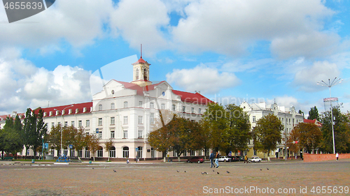 Image of area in Chernihiv town in summer