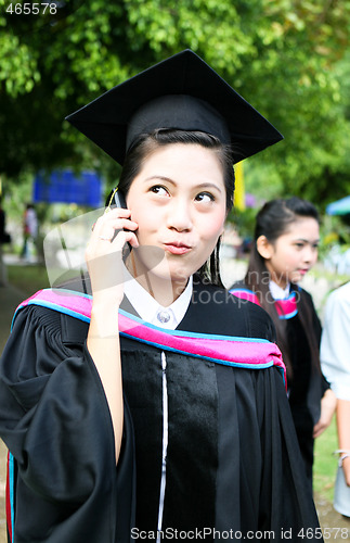 Image of Asian university graduate
