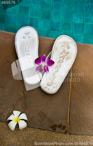 Image of Wedding jandals