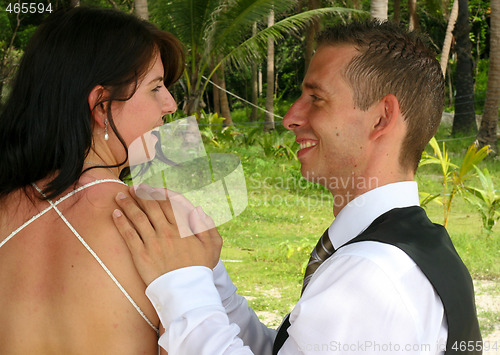 Image of Just married couple