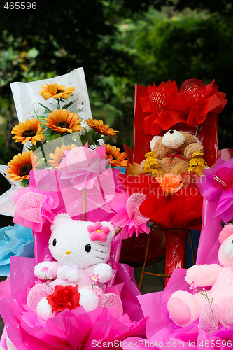 Image of Flower and toys