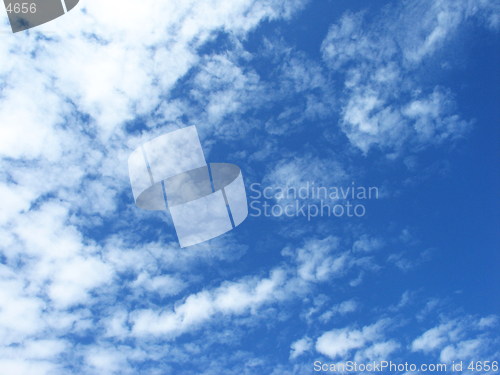 Image of Blue clouds