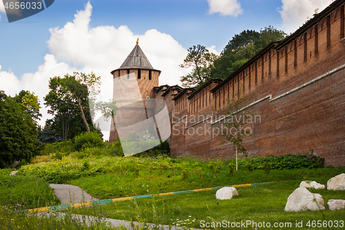 Image of Borisoglebskaya tower. Nizhny Novgorod. Russia