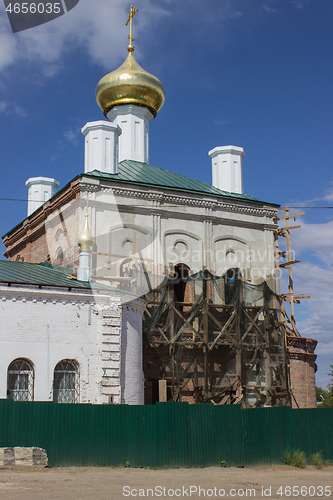 Image of Restore the once ruined church, Russia