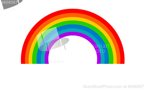 Image of Color rainbow element isolated