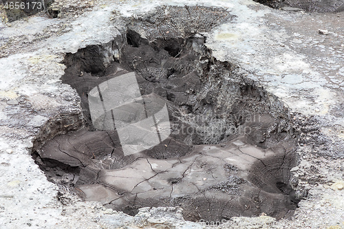 Image of geothermal activity at Rotorua in New Zealand