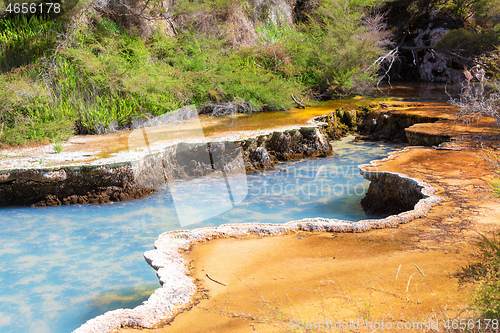 Image of volcanic activities at waimangu