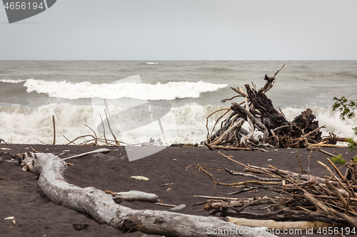 Image of jade beach Hokitika, New Zealand