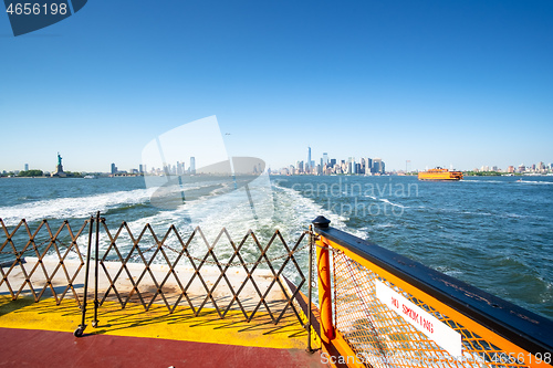 Image of New York city high rise buildings