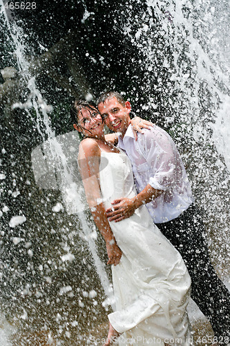 Image of bride and groom