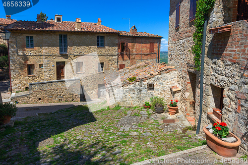 Image of Street in old medieval Italy town