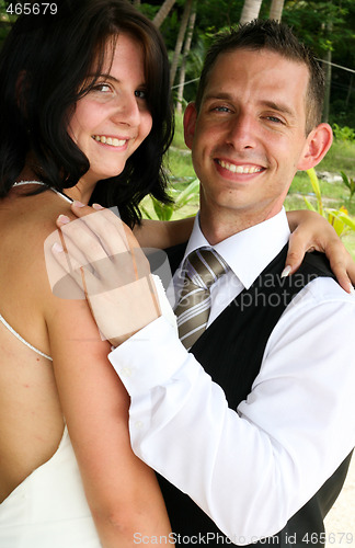 Image of Just married couple