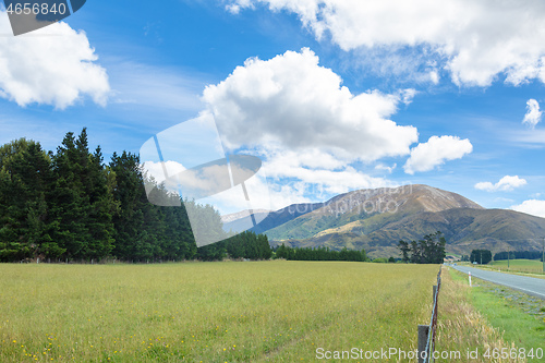 Image of Landscape scenery in south New Zealand