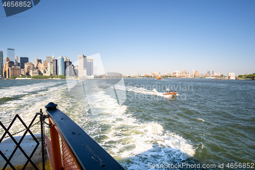 Image of New York city high rise buildings