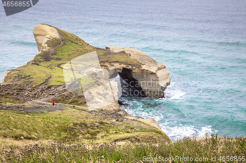 Image of Tunnel Beach New Zealand