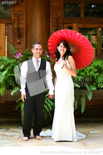 Image of bride and groom