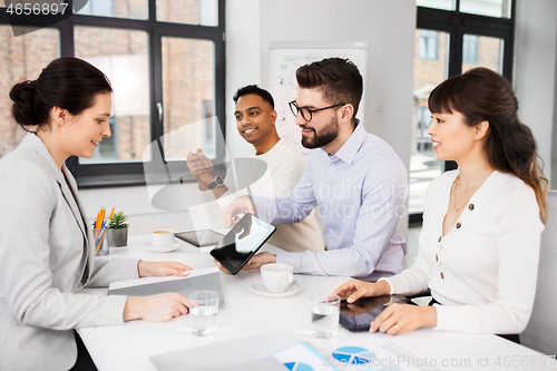 Image of recruiters having job interview with employee