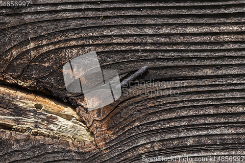 Image of old wall of boards