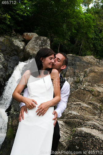 Image of bride and groom