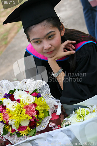 Image of Asian university graduate