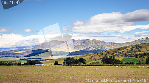 Image of Landscape scenery in south New Zealand