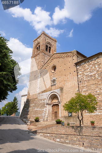 Image of old church in Marche Italy