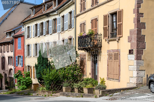 Image of house front in Belfort, France