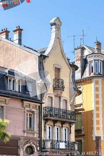 Image of house front in Belfort, France