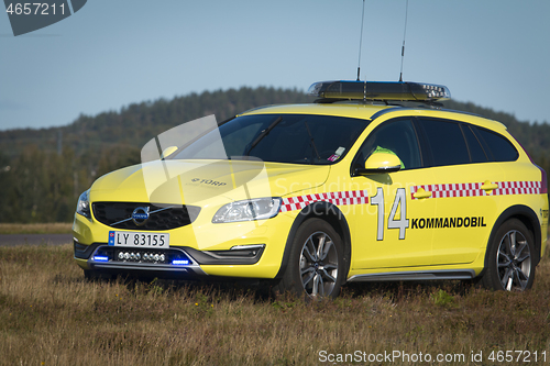 Image of Fire Department Commander Vehicle