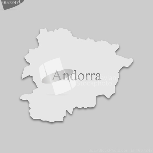 Image of map of Andorra