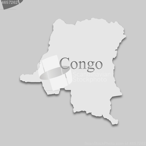 Image of map of Congo