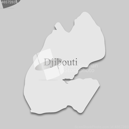 Image of map of Djibouti