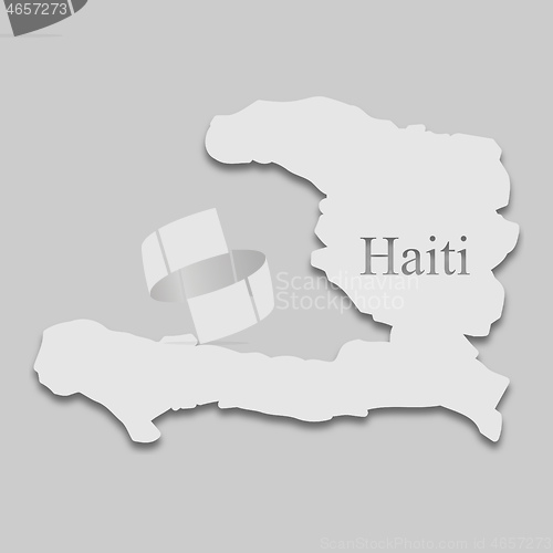 Image of map of Haiti
