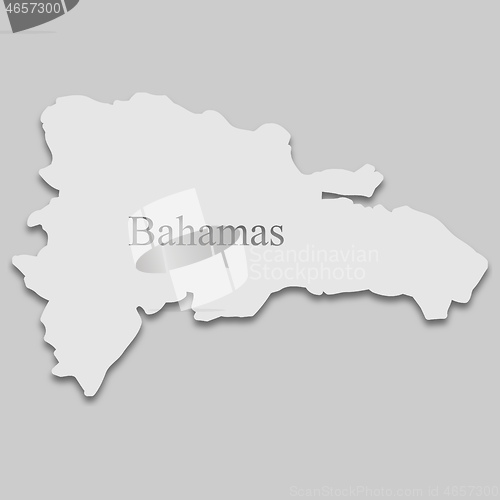 Image of Map of The Bahamas