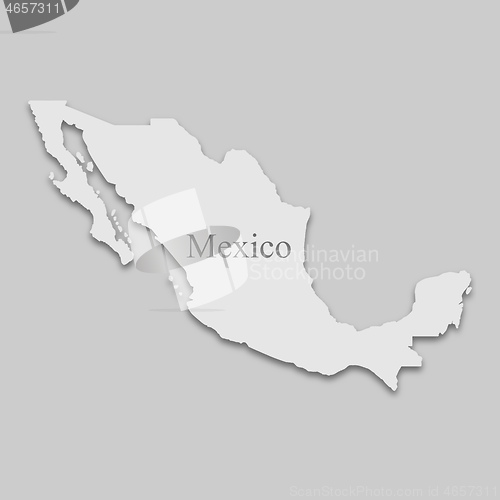 Image of Mexico map