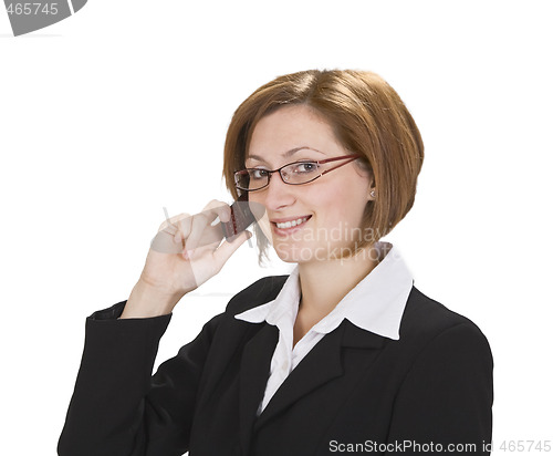 Image of Businesswoman with phone