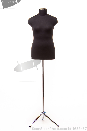 Image of Female mannequin for clothes on a white background