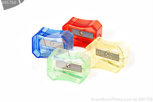 Image of Colored pencil sharpener