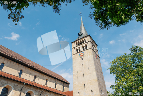 Image of famous church Martinskirche in Sindelfingen germany