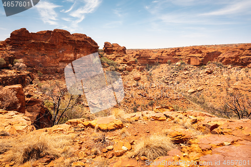 Image of Kings Canyon in center Australia