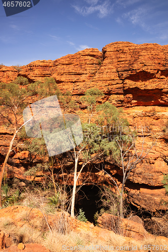 Image of Kings Canyon in center Australia