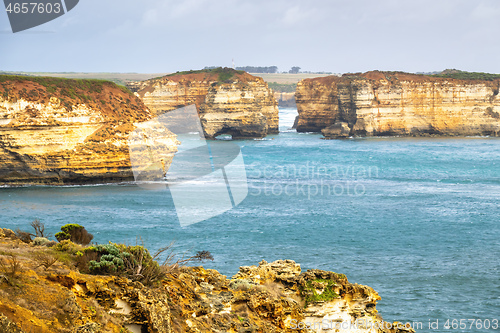 Image of rough coast at the Great Ocean Road Australia