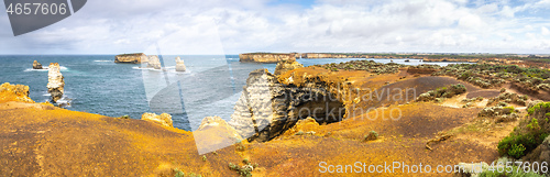 Image of rough coast at the Great Ocean Road Australia