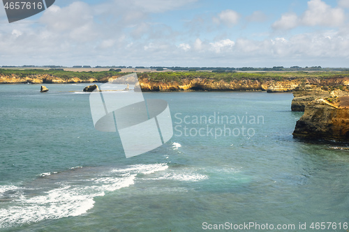 Image of rough coast at the Great Ocean Road Australia