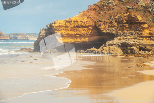 Image of rough coast at the Great Ocean Road Australia