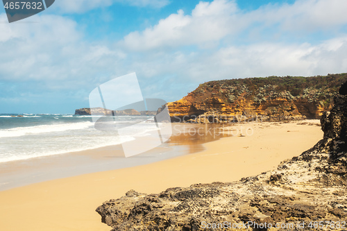 Image of rough coast at the Great Ocean Road Australia