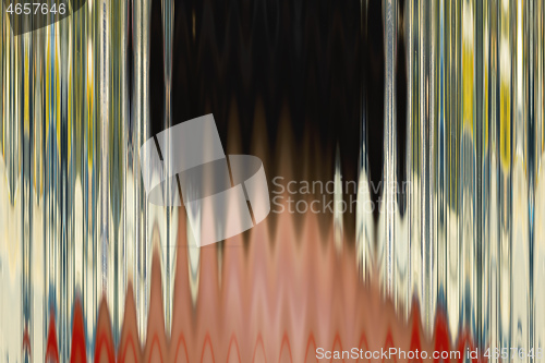 Image of abstract head reflection