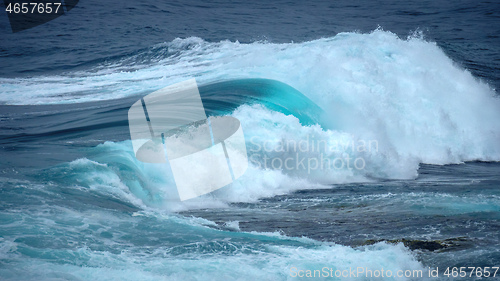 Image of rough ocean surface background